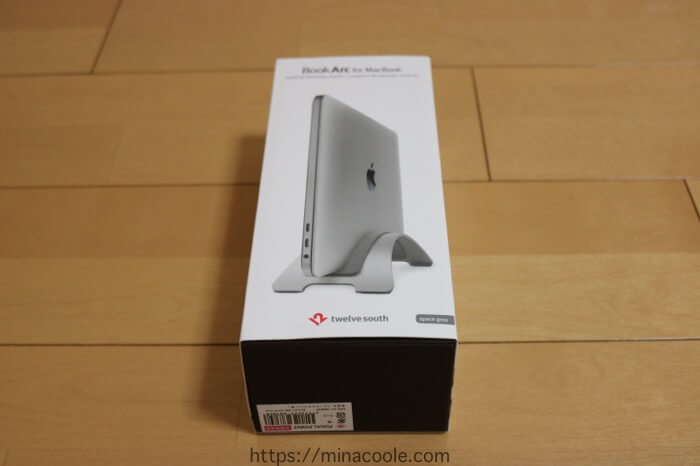 MacBook Pro 2017 用 Twelve South BookArc Stand for MacBook - スペースグレイのパッケージ